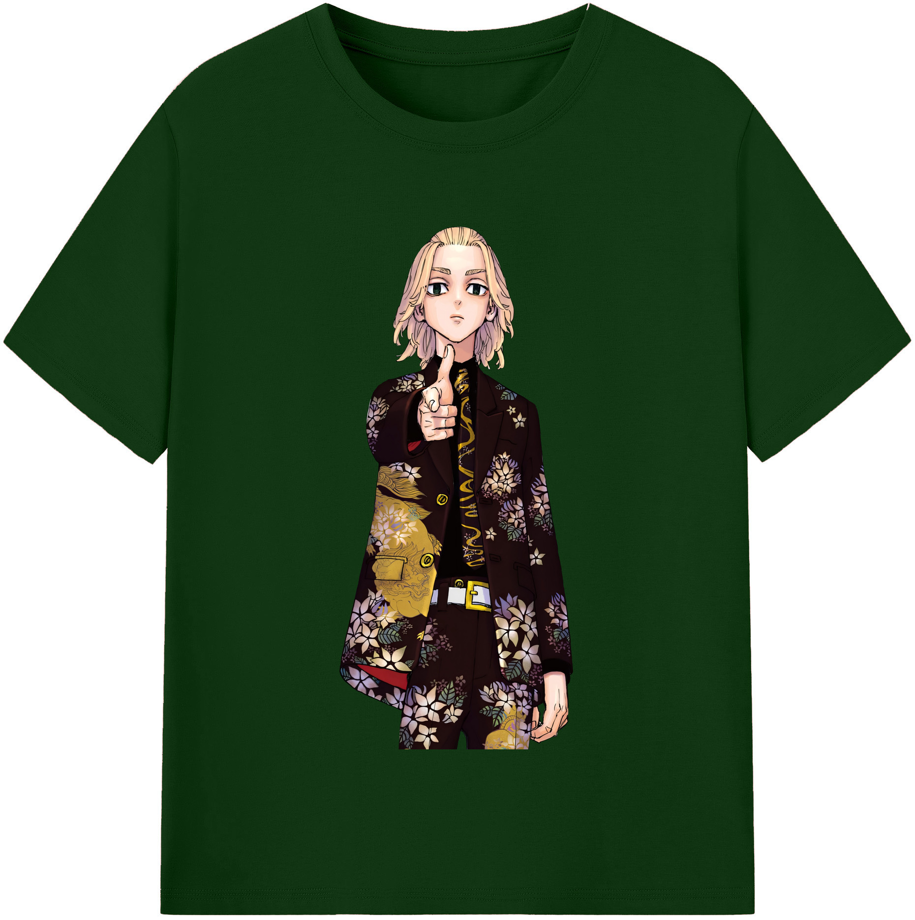 （画像用） 東京リベンジャーズ Tokyo Revengers 綿100％半袖Tシャツ（フロントプリント）